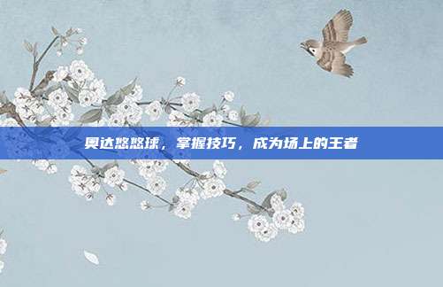 奥达悠悠球，掌握技巧，成为场上的王者