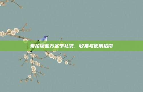 泰拉瑞亚万圣节礼袋，收集与使用指南