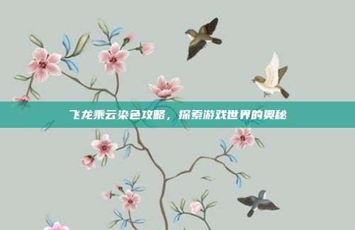 飞龙乘云染色攻略,探索游戏世界的奥秘