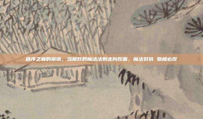 秩序之巅的崩塌，当极致的魔法法则走向反面，魔法对抗 物极必反