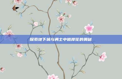 探索地下城与勇士中彼岸花的奥秘