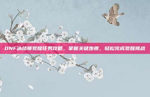 DNF冰结师觉醒任务攻略,掌握关键步骤,轻松完成觉醒挑战