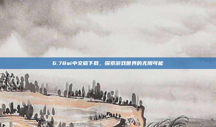 6.78ai中文版下载,探索游戏世界的无限可能