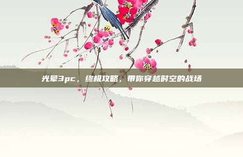 光晕3pc,终极攻略,带你穿越时空的战场