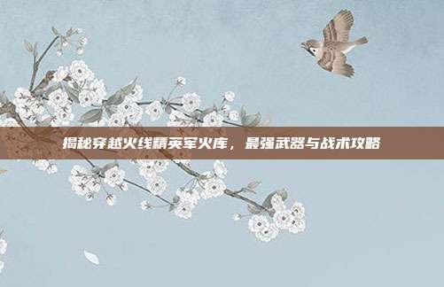 揭秘穿越火线精英军火库,最强武器与战术攻略