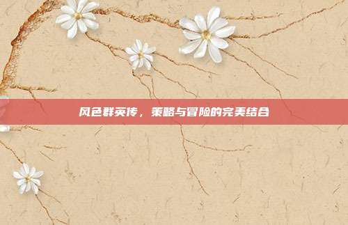 风色群英传，策略与冒险的完美结合