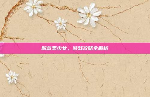 解救美少女,游戏攻略全解析