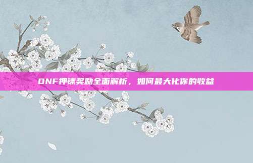 DNF押镖奖励全面解析,如何最大化你的收益