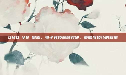 OMG VS 皇族,电子竞技巅峰对决,策略与技巧的较量