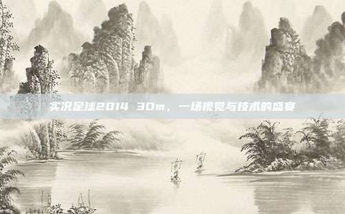 实况足球2014 3Dm，一场视觉与技术的盛宴