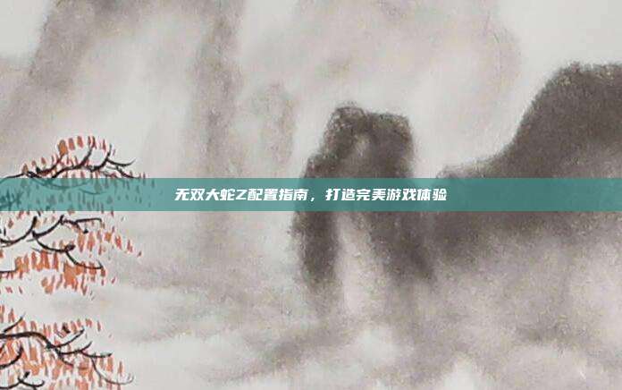 无双大蛇Z配置指南,打造完美游戏体验